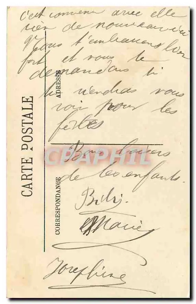 PARIS — Le Sacré-Cœur et le Réservoir des Eaux — n°22 - Verso