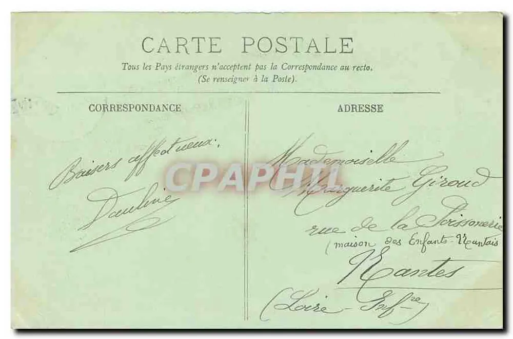 Paris — O Ponte Alexandre III — LL. — n°875 - Verso