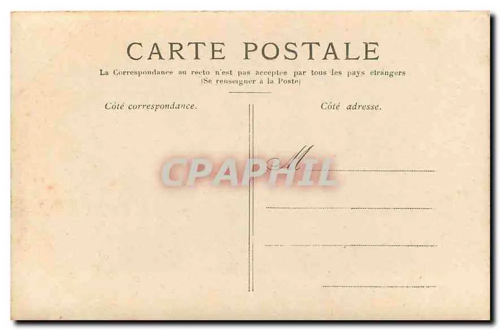 PARIS — O Petit-Palais, Champs-Élysées — editor J. FERRE, n° de série 1902 - Verso