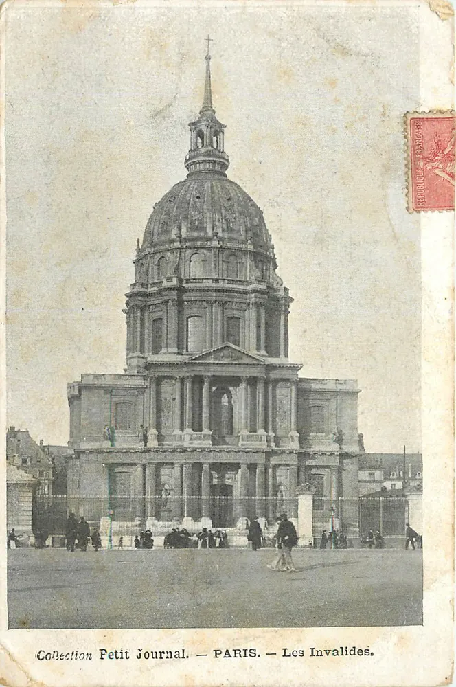 Les Invalides — Paris — Collection Petit Journal - Frente