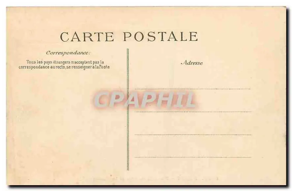 Paris — Parque Monceau e a Naumachie — Editora ELD, n° 4090 - Verso