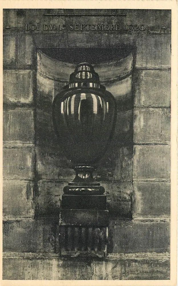 Graburne des Herzens Gambettas — Paris, Der Panthéon — Service Commerciaux Historiques - Vorderseite