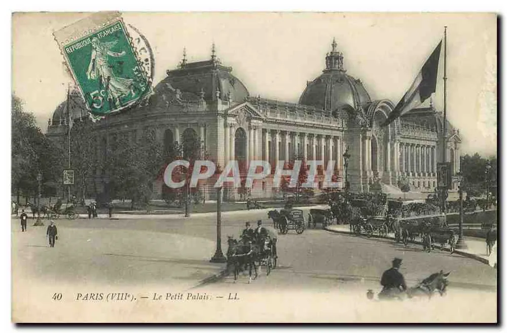PARIS (VIIIe) — O Pequeno Palácio — LL. — n°40 - Frente