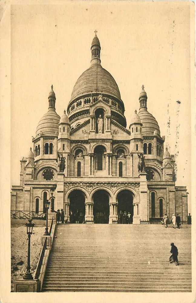 Basilique du Sacré-Cœur — Paris — Éditions d'Art Yvon, n°147 - Recto