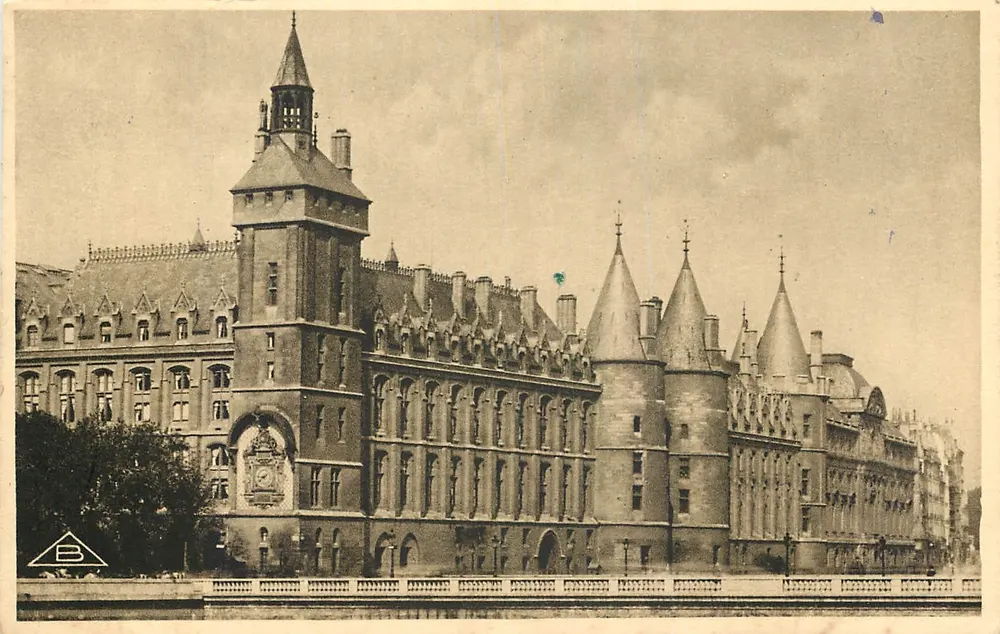 Justitiepaleis — Parijs — Uitgave Braux & C°, n°21 - Voorkant