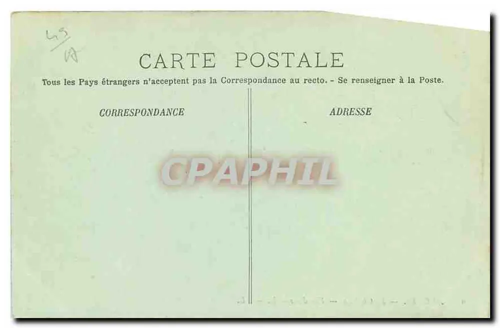 Angers — O Castelo — Vista geral — LL. - Verso