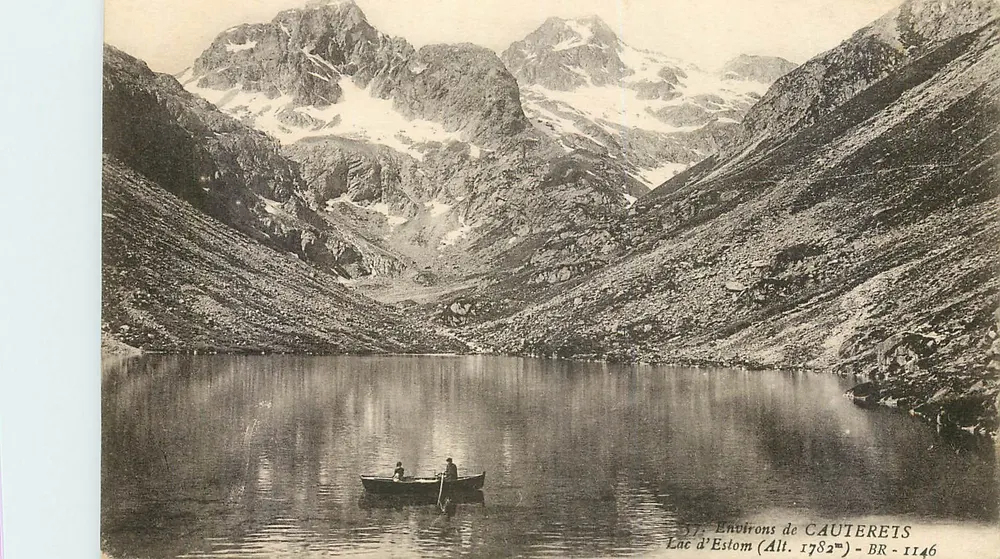 Lago d'Estom — Arredores de Cauterets — BR - 1146 - Frente