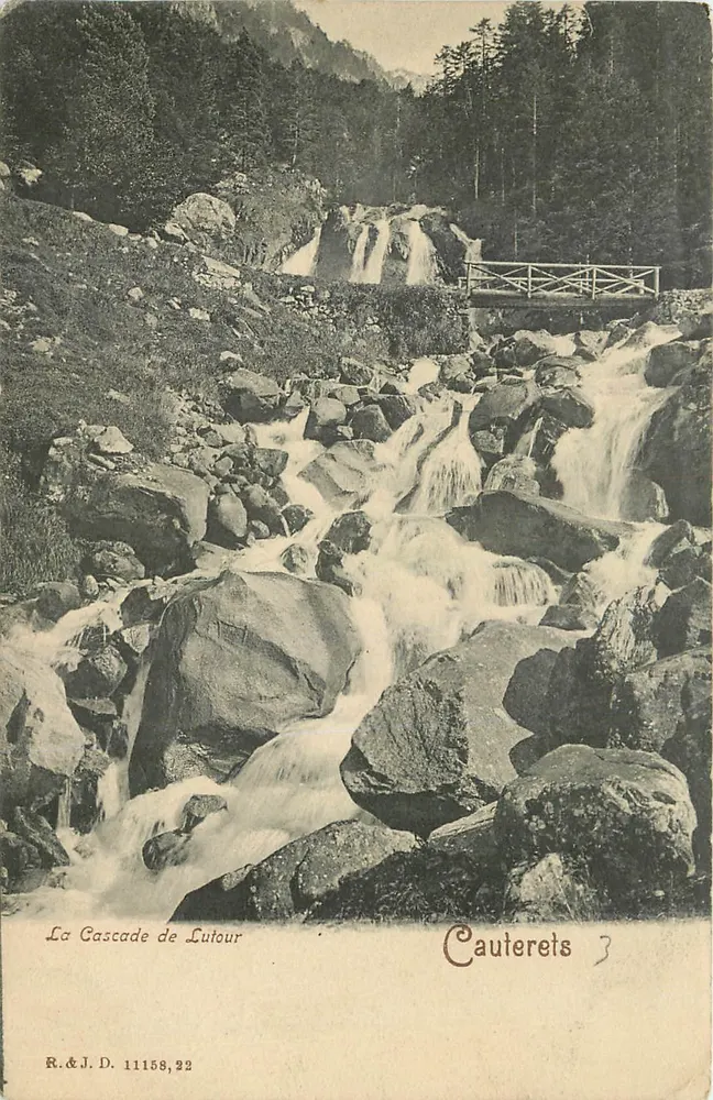 लुटौर के झरना — कॉटेरेट्स — R.&J.D. 11158,22 - आगे