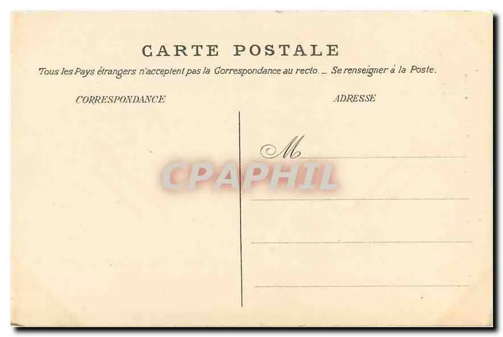 Forêt de Fontainebleau — Der Zauberbaum (Andere Ansicht) — unbekannter Verlag, n° 384 - Rückseite