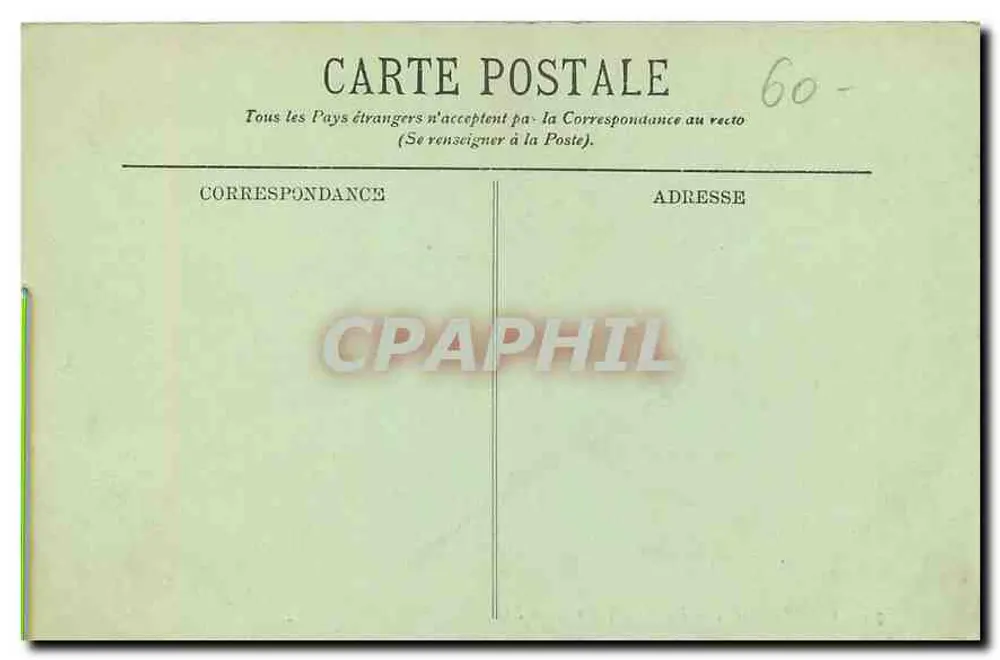 Compiègne — Vista no Parque — LL. 76 - Verso