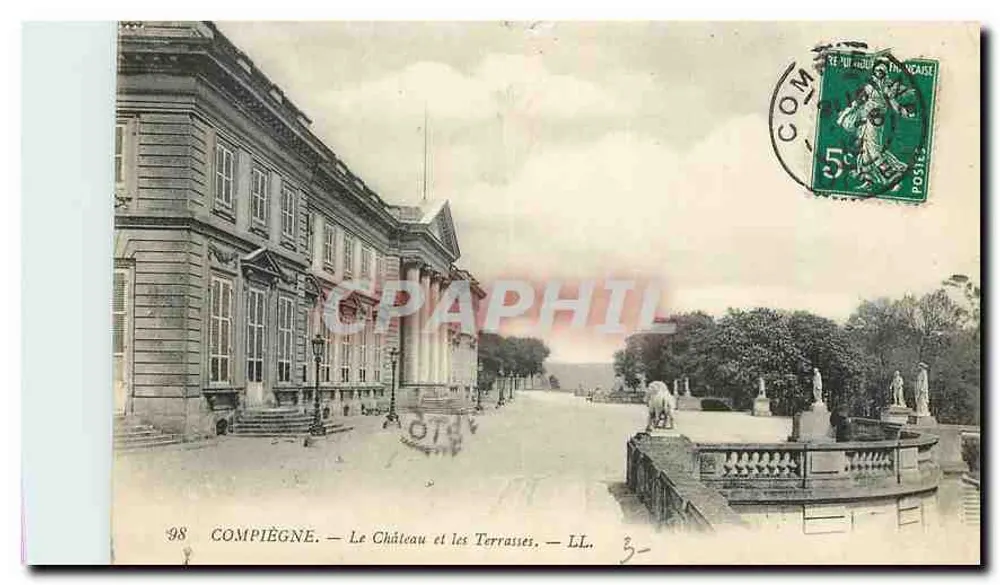 Compiègne — O Castelo e as Terras — LL. — n°98 - Frente