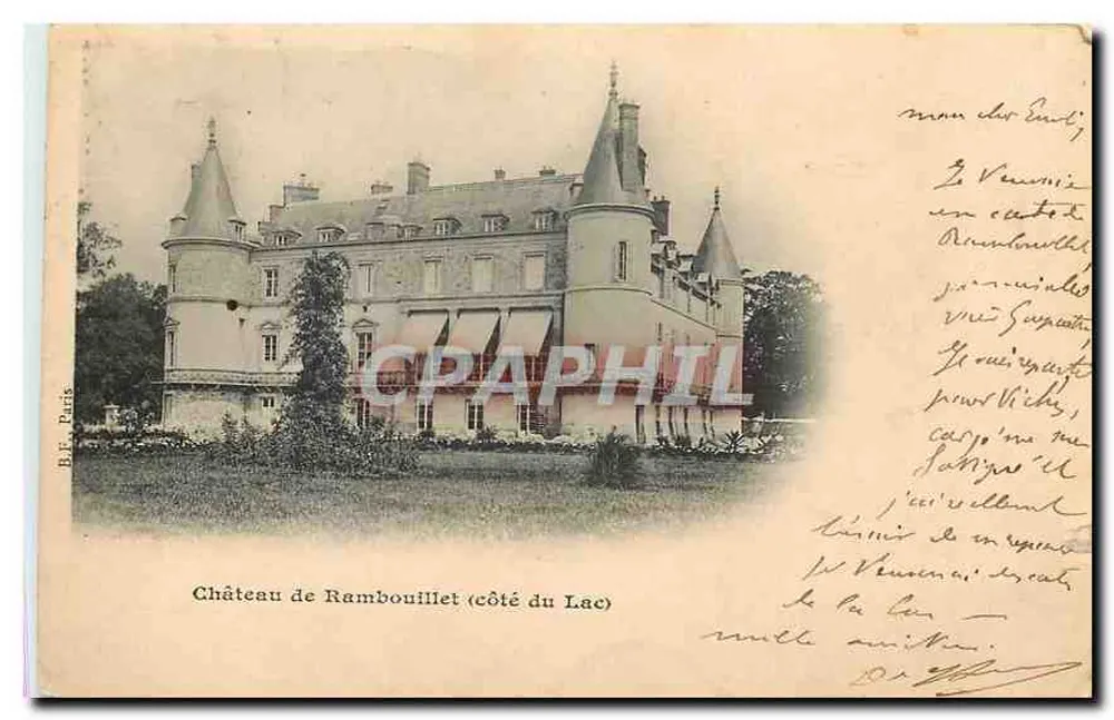 Castelo de Rambouillet — lado do Lago — B.B. Paris - Frente