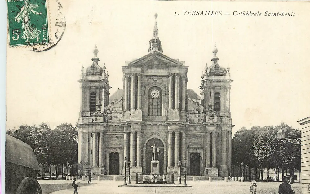 Versailles — Catedral de São Luís — J. Bellamy - Frente
