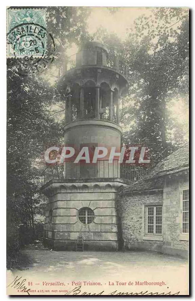 Versailles - Petit Trianon - La Tour de Marlborough — Nolae, phot. Hanss - Recto