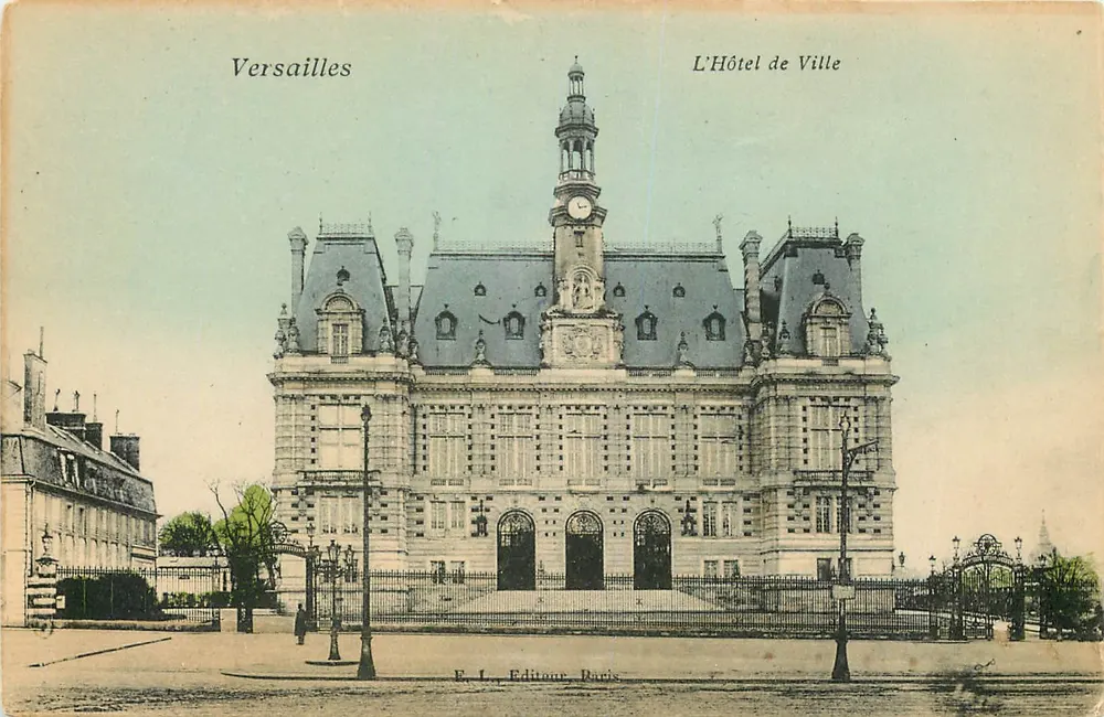Versailles — A Prefeitura — E. L. Editour Paris - Frente
