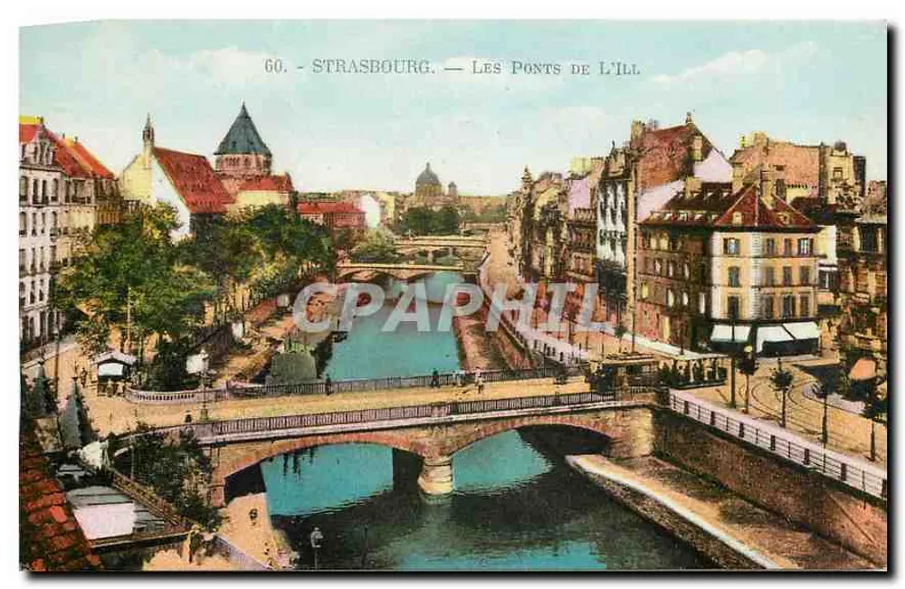 Estrasburgo — Os Pontes do Ill — Édition La Course, n°60 - Frente