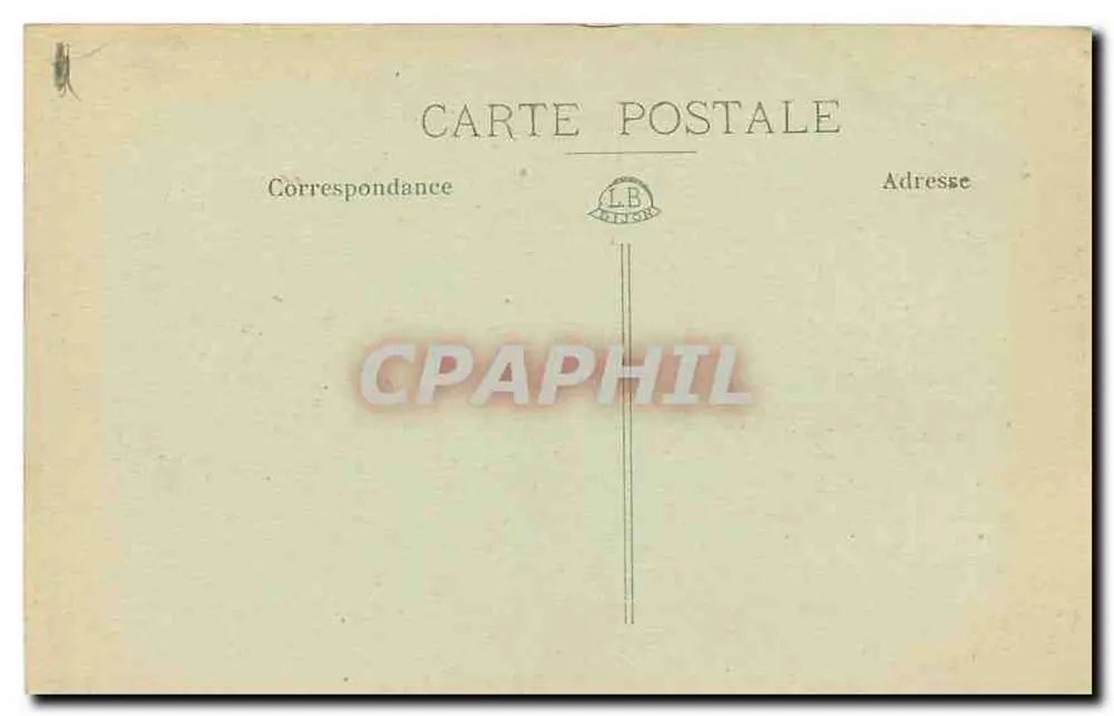 LUXEUIL-les-BAINS — Krankenhaus Grammont — A. David, Luxeuil - Rückseite