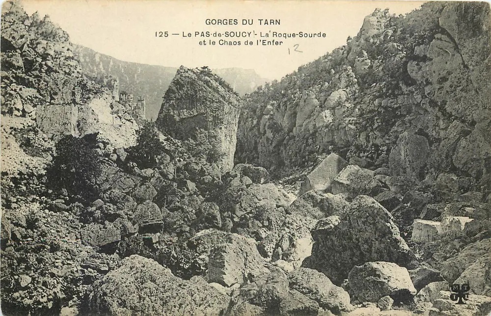 Tarn Schluchten — Pas-de-Soucy und Chaos de l'Enfer — Verlag MIT - Vorderseite