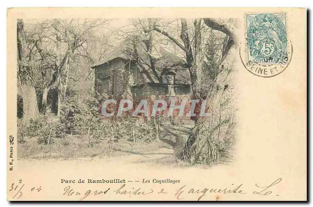 Parque de Rambouillet — Os Caracóis — B.F. Paris - Frente