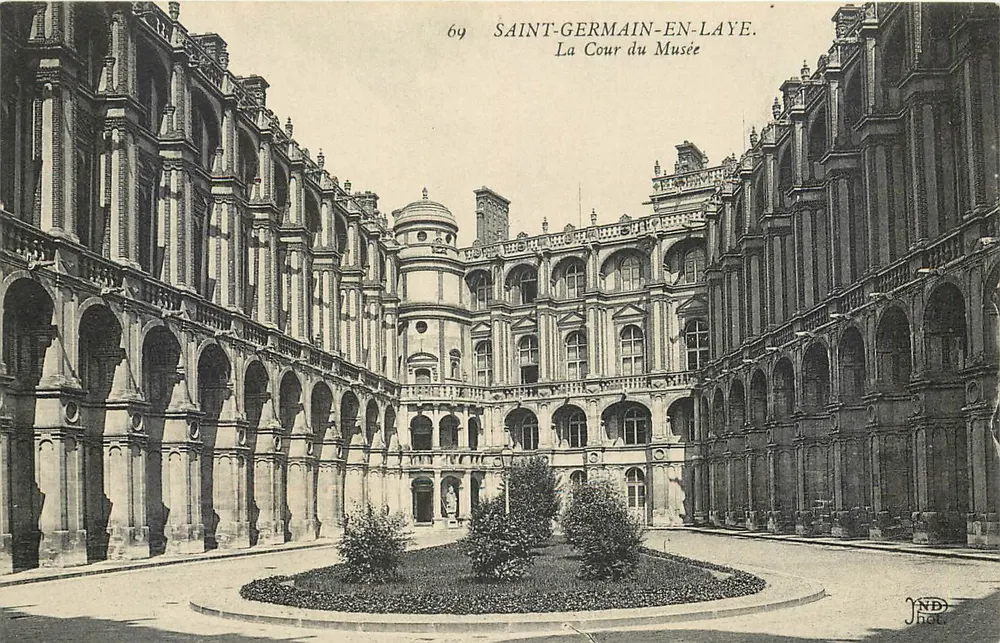Saint-Germain-en-Laye — A Cour do Museu — JND Hol, n° 69 - Frente