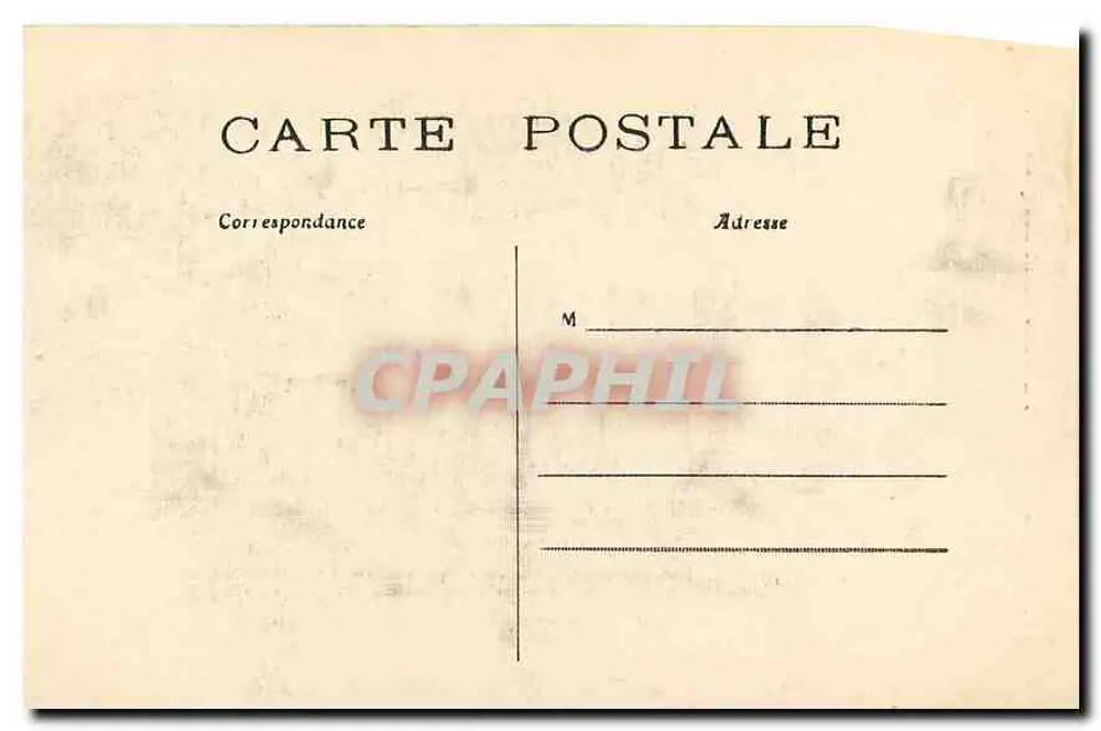 Paris — A Torre Saint-Jacques — C.M. n°18 - Verso