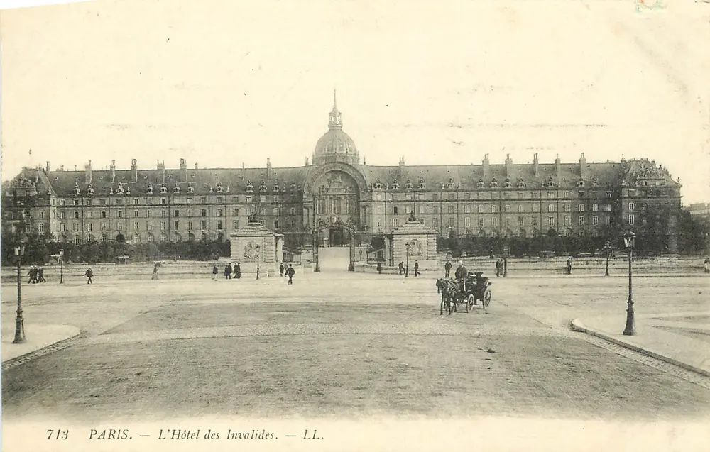Parijs — Het Hotel des Invalides — LL, n°713 - Voorkant