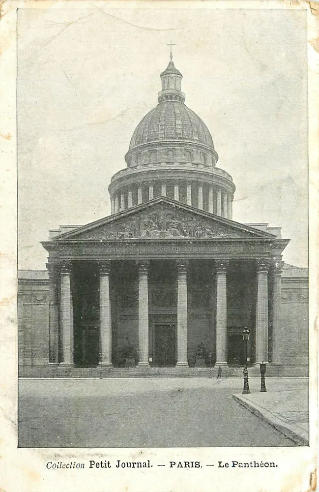 Paris — Le Panthéon — Collection Petit Journal - Frente