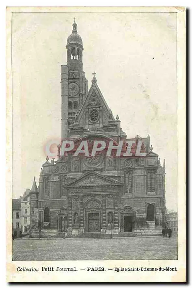 Kirche Saint-Etienne-du-Mont — Paris — Sammlung Petit Journal - Vorderseite