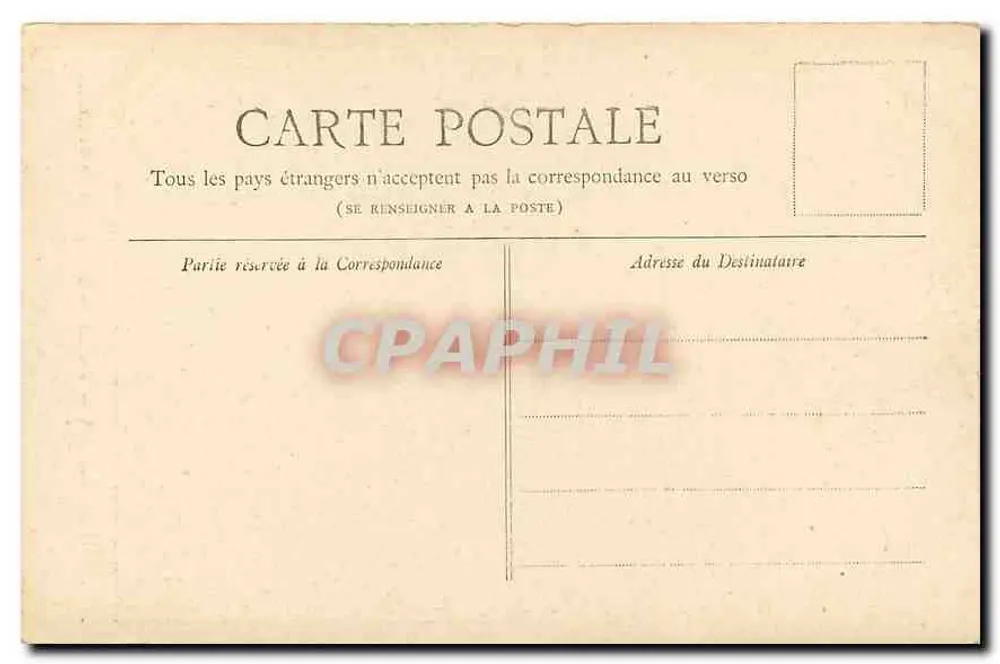 Monumento de Gambetta — París — Colección Petit Journal - Reverso