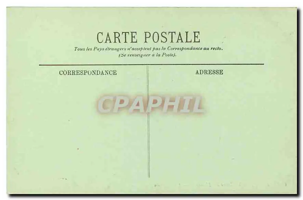 Paris — Ministère des Finances — La Cour du Louvre — LL. — n° 689 - Verso