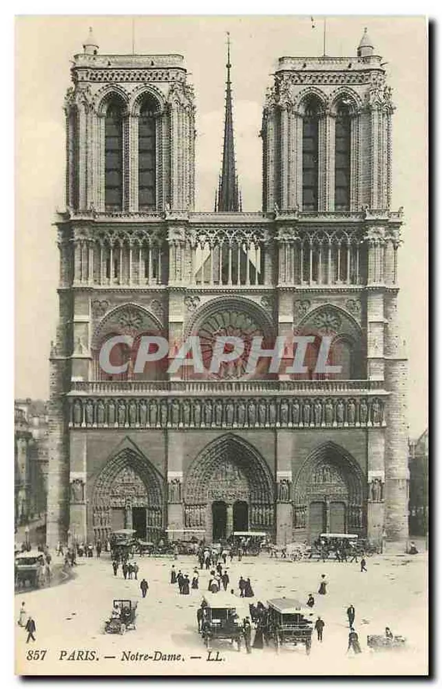 Paris — Notre-Dame — LL. — n° 857 - Frente