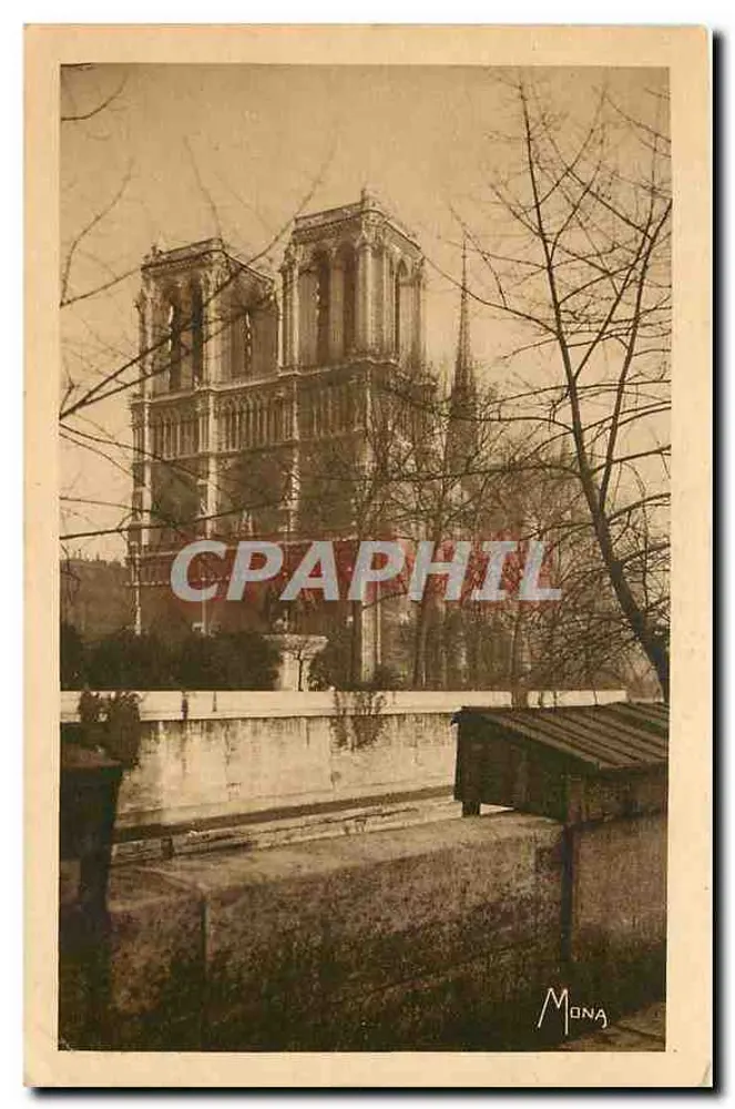 Notre-Dame de Paris — vista de uma margem — éd. Mona - Frente