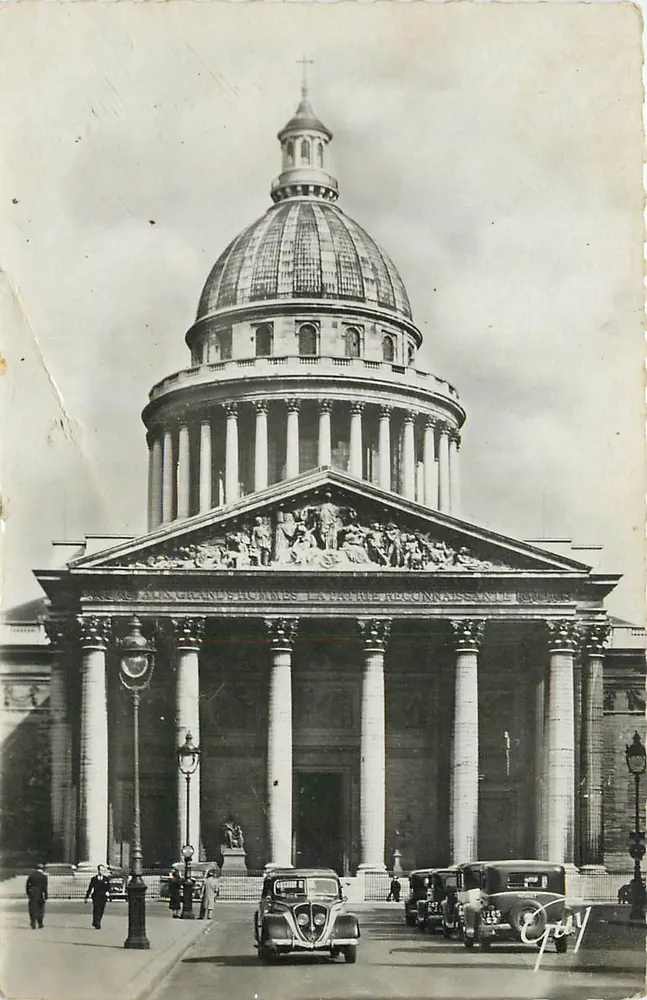 Das Panthéon — Paris — Art Editions CUX - Vorderseite