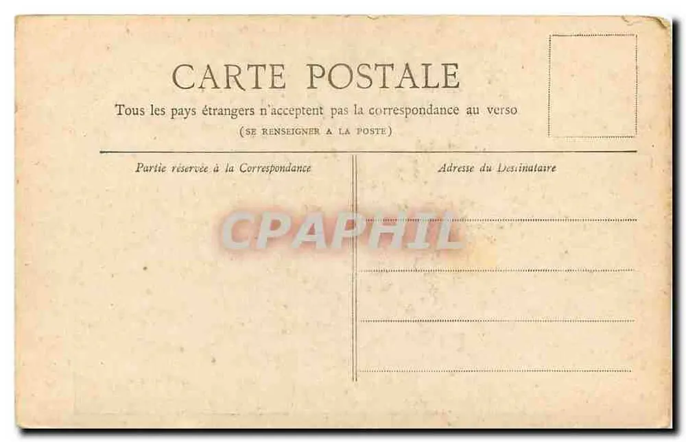 Les Invalides — Paris — Collection Petit Journal - Back