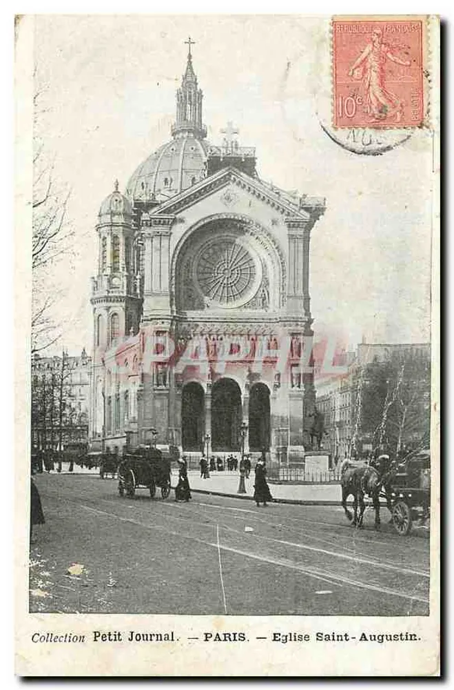Paris — Église Saint-Augustin — Collection Petit Journal - Recto