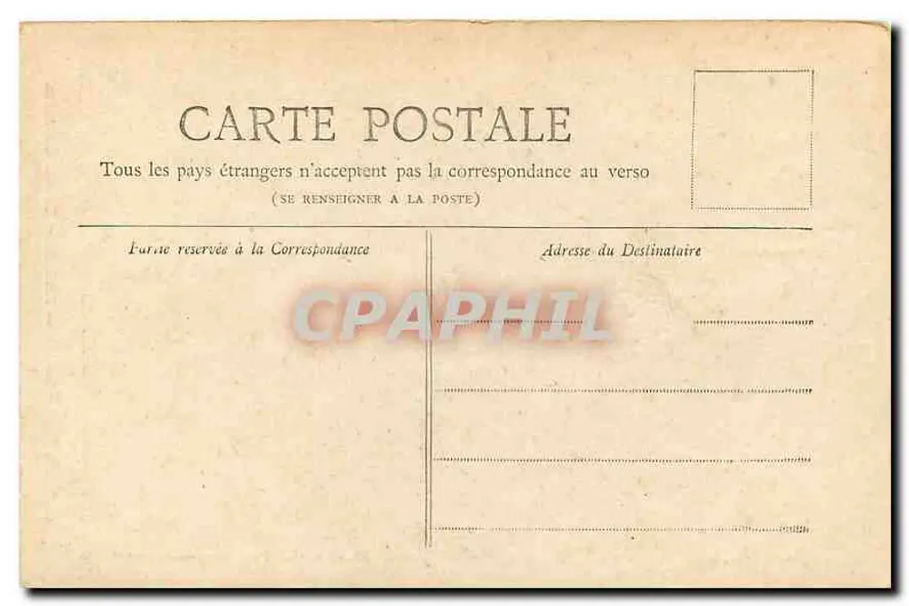 O Vale de Grâce — Paris — Coleção Petit Journal - Verso