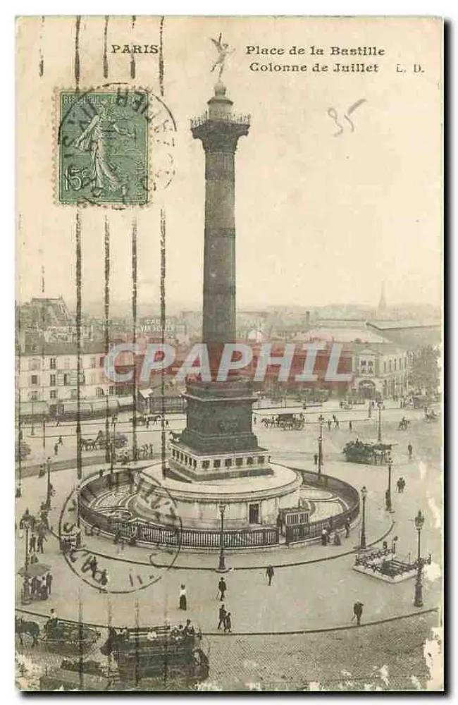 Place de la Bastille — July Column — L. D. - Vorderseite
