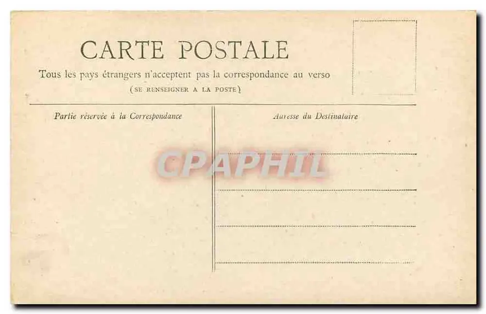 Paris — O Panteão — Coleção Petit Journal - Verso