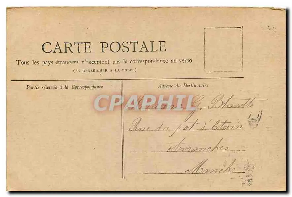 Paris — Saint-Germain-l'Auxerrois — Antoinette - Verso