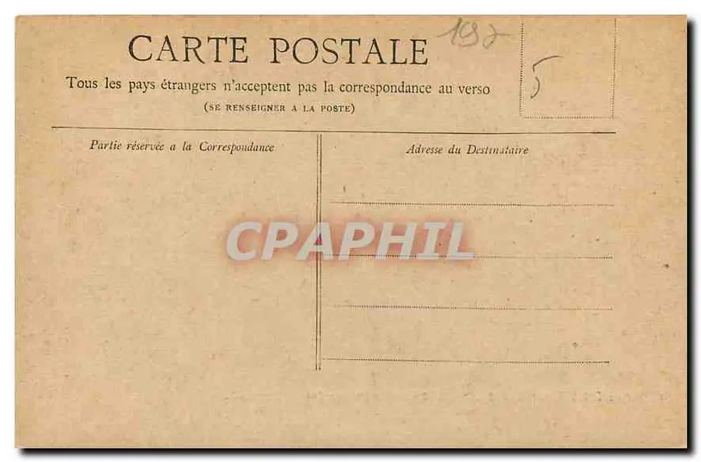 PARIS — Die Seine (Ansicht vom Louvre) — Sammlung Petit Journal - Rückseite