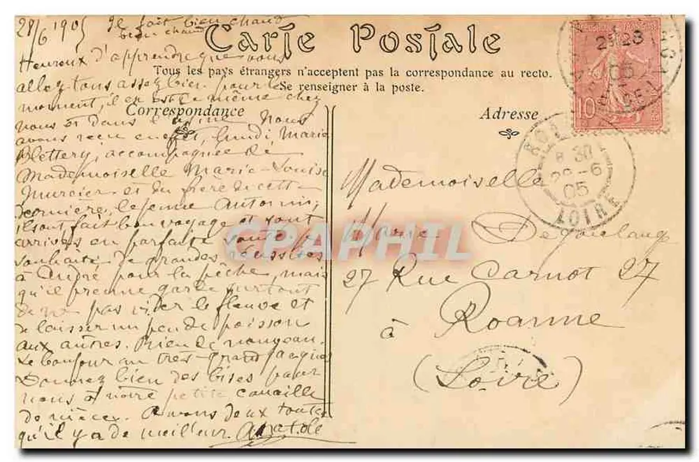 Paris — Der Chorvorhang der Kirche Saint-Etienne-du-Mont — ND Phet, n°102 - Rückseite