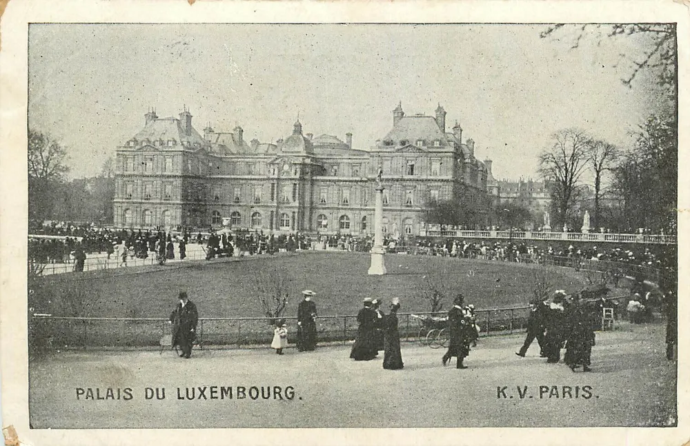 Palace of Luxembourg — Paris — K.V. Paris - Front