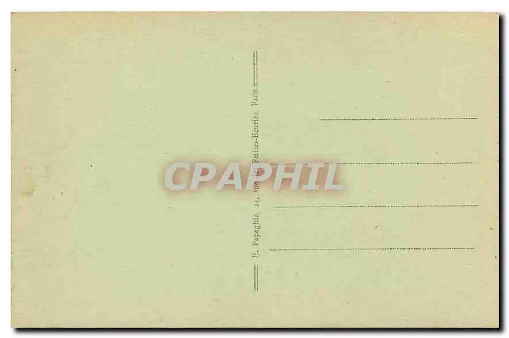 Paris - Vieux-Montmartre - Rue de l'Abreuvoir — Verlag A.P. — Nr. 474 - Rückseite