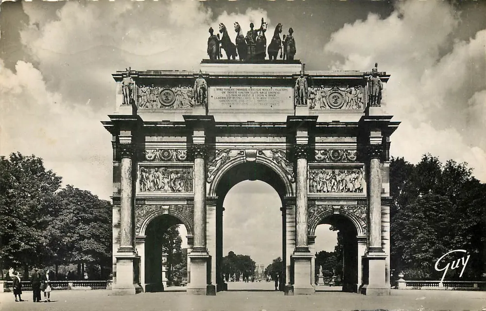 Arc de Triomphe du Carrousel — Paris — Verlag Guy, Nr. 3.042 - Vorderseite