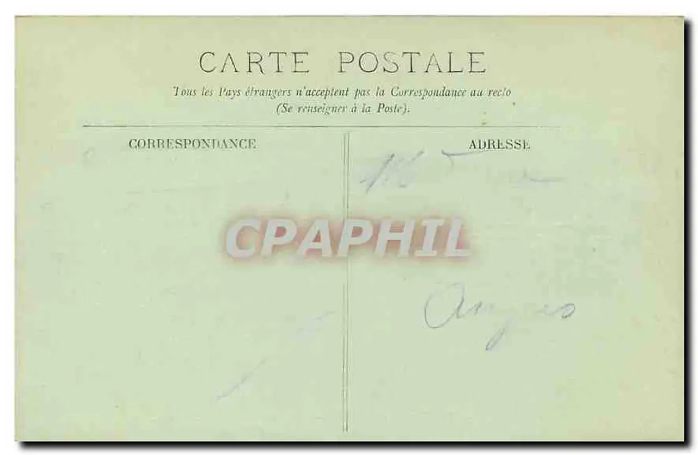 Paris — La Chambre des Députés — Salle des Pas-Perdus — LL. — n° 640 - Verso