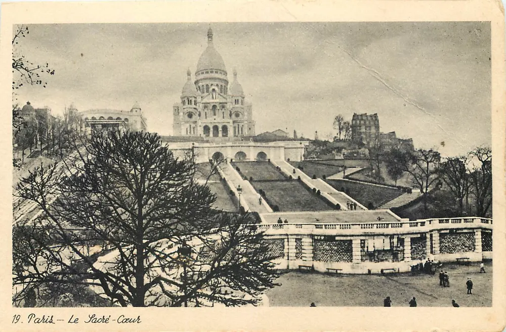 Paris — O Sagrado Coração — 19. Paris — O Sagrado Coração - Frente