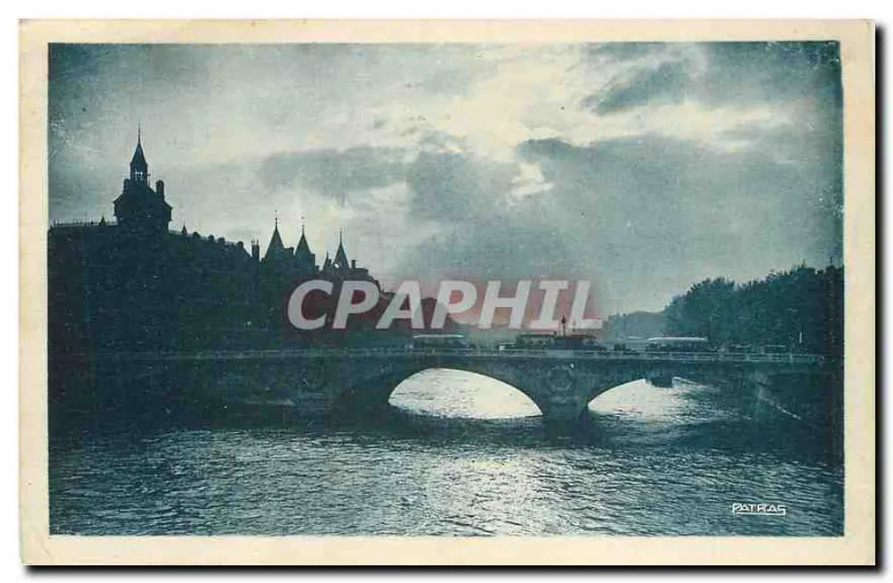 Sonnenuntergang über die Seine — Paris — Verlag Patras, Nr. 264 - Vorderseite