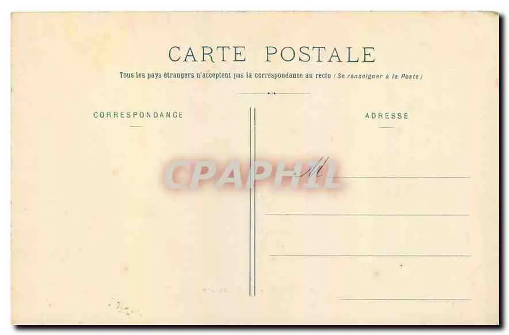 Paris - O Trocadéro — Editor Lavielle, Paris, n°19 - Verso