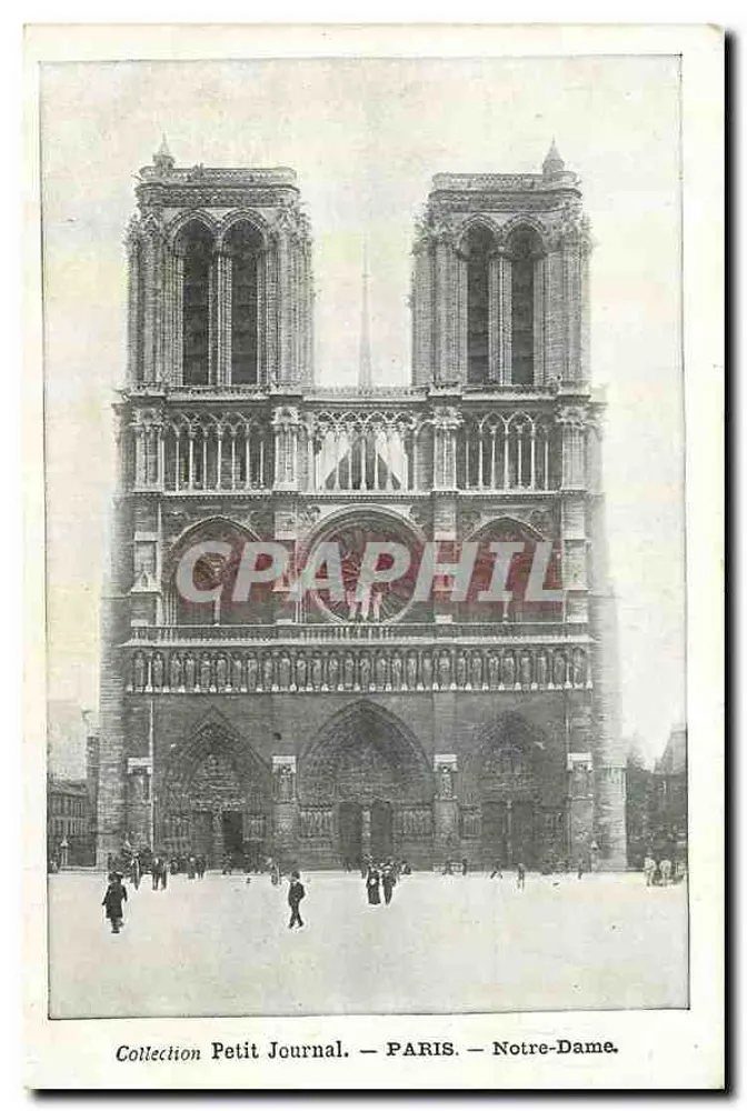 Catedral de Notre-Dame — Paris — Coleção Petit Journal - Frente