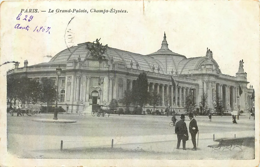 Paris — O Grand Palais, Champs-Élysées — Editor L.29 - Frente